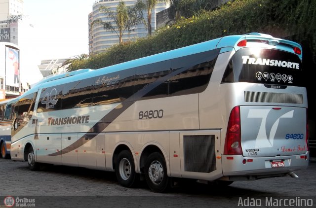 Transnorte - Transporte e Turismo Norte de Minas 84800 na cidade de Belo Horizonte, Minas Gerais, Brasil, por Adão Raimundo Marcelino. Número da foto: #583557.