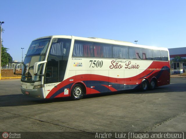 Expresso São Luiz 7500 na cidade de Goiânia, Goiás, Brasil, por André  Luiz. ID da foto: 584796.