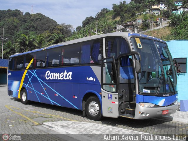 Viação Cometa 2249 na cidade de Santos, São Paulo, Brasil, por Adam Xavier Rodrigues Lima. ID da foto: 584264.