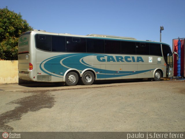 Viação Garcia 7540 na cidade de Paranacity, Paraná, Brasil, por Paulo J. S. Ferre. Número da foto: #583810.