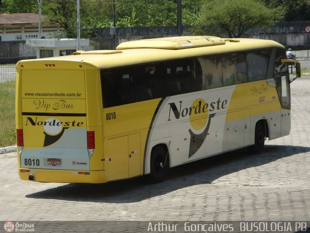 Viação Nordeste 8010 na cidade de João Pessoa, Paraíba, Brasil, por Arthur  Gonçalves. Número da foto: #586060.