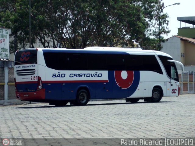 Viação São Cristóvão 2150 na cidade de Divinópolis, Minas Gerais, Brasil, por Paulo Ricardo. Número da foto: #586378.