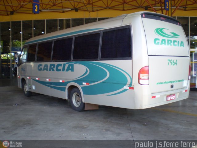 Viação Garcia 7964 na cidade de Maringá, Paraná, Brasil, por Paulo J. S. Ferre. ID da foto: 587126.