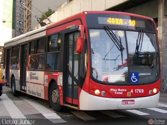 Himalaia Transportes > Ambiental Transportes Urbanos 4 1769 na cidade de São Paulo, São Paulo, Brasil, por Clébio Júnior. ID da foto: 586676.