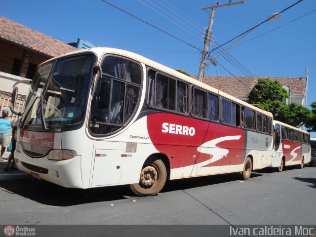 Viação Serro 1280 na cidade de Curvelo, Minas Gerais, Brasil, por Ivan Caldeira Moc. Número da foto: #589013.