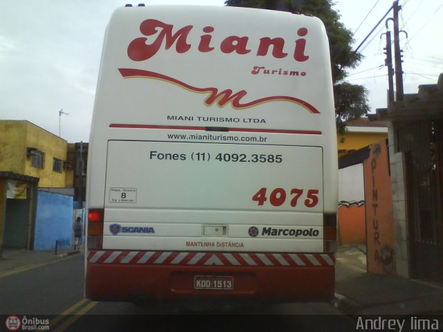 Miani Turismo 4075 na cidade de São Paulo, São Paulo, Brasil, por Andrey  Lima. Número da foto: #587736.