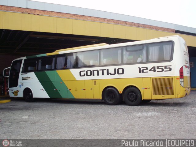 Empresa Gontijo de Transportes 12455 na cidade de Divinópolis, Minas Gerais, Brasil, por Paulo Ricardo. Número da foto: #589796.