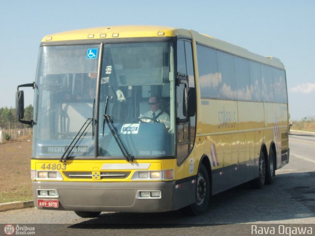 Viação Itapemirim 44803 na cidade de Vitória da Conquista, Bahia, Brasil, por Rava Ogawa. Número da foto: #589499.