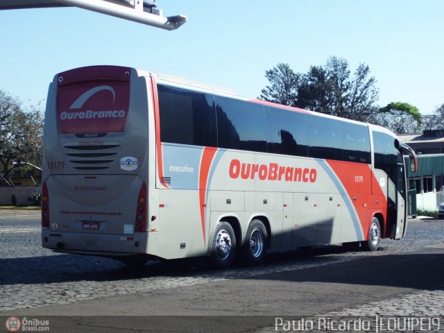 Viação Ouro Branco 15179 na cidade de Londrina, Paraná, Brasil, por Paulo Ricardo. Número da foto: #589738.