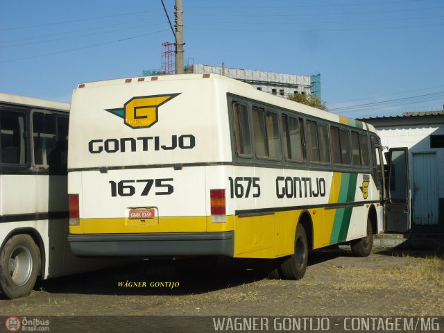 Empresa Gontijo de Transportes 1675 na cidade de Contagem, Minas Gerais, Brasil, por Wagner Gontijo Várzea da Palma-mg. ID da foto: 589267.