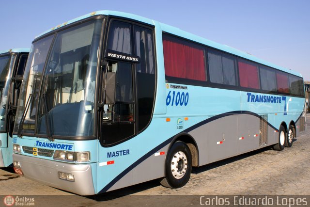 Transnorte - Transporte e Turismo Norte de Minas 61000 na cidade de Montes Claros, Minas Gerais, Brasil, por Carlos Eduardo Lopes. Número da foto: #590263.