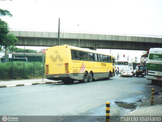 Viação Itapemirim 21001 na cidade de São Paulo, São Paulo, Brasil, por Marcio Mariano. ID da foto: 589595.