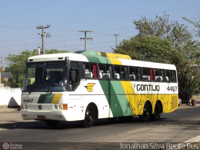 Empresa Gontijo de Transportes 4407 na cidade de Teresina, Piauí, Brasil, por Jonathan Silva. ID da foto: 590508.