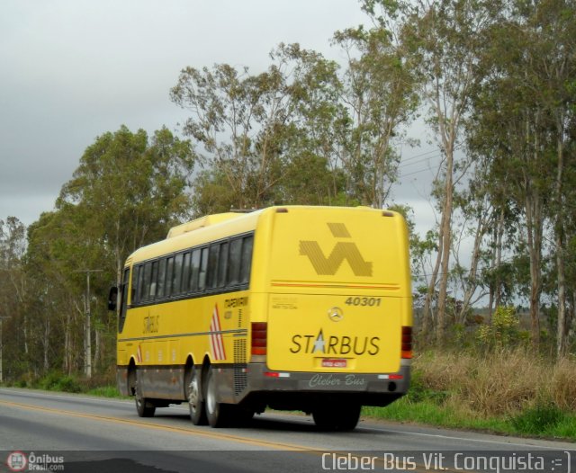 Viação Itapemirim 40301 na cidade de Vitória da Conquista, Bahia, Brasil, por Cleber Bus. ID da foto: 590644.