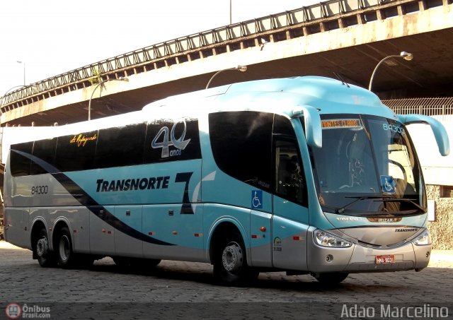 Transnorte - Transporte e Turismo Norte de Minas 84300 na cidade de Belo Horizonte, Minas Gerais, Brasil, por Adão Raimundo Marcelino. Número da foto: #556777.