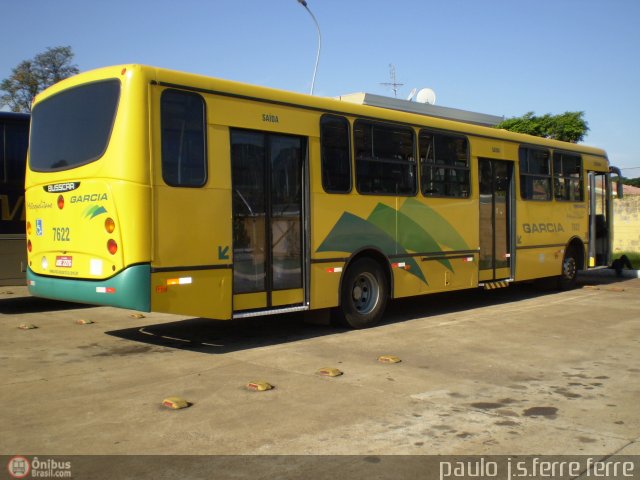 Viação Garcia 7622 na cidade de Maringá, Paraná, Brasil, por Paulo J. S. Ferre. Número da foto: #591985.