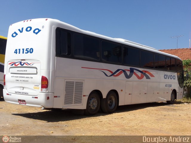 AVOA - Auto Viação Ourinhos Assis 41150 na cidade de Trindade, Goiás, Brasil, por Douglas Andrez. Número da foto: #557651.