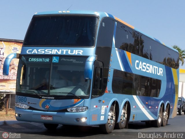 Cassintur 980 na cidade de Trindade, Goiás, Brasil, por Douglas Andrez. Número da foto: #557668.