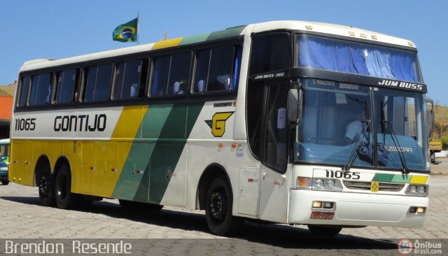 Empresa Gontijo de Transportes 11065 na cidade de João Monlevade, Minas Gerais, Brasil, por Brendon  Resende. ID da foto: 558290.