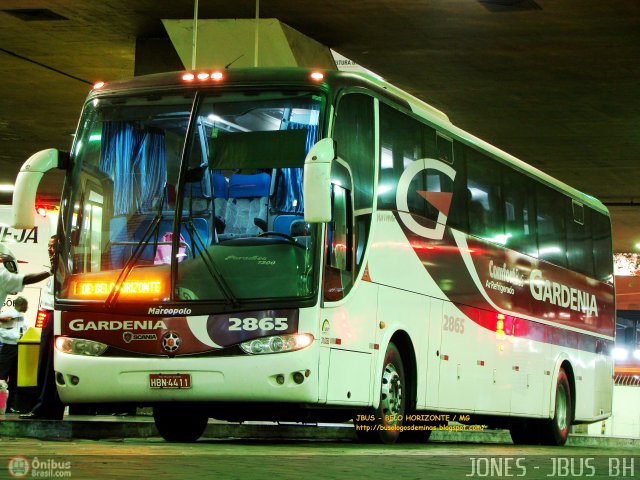 Expresso Gardenia 2865 na cidade de Belo Horizonte, Minas Gerais, Brasil, por Jones Bh. Número da foto: #558097.
