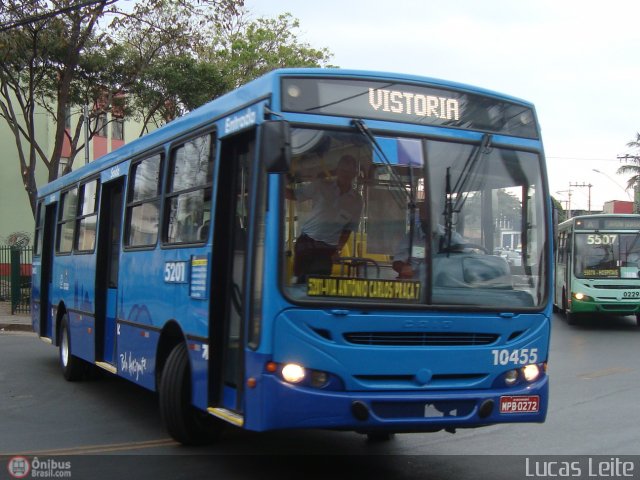 Auto Omnibus Floramar 10455 na cidade de Belo Horizonte, Minas Gerais, Brasil, por Lucas Leite. Número da foto: #559085.