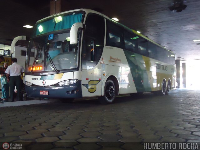 Empresa Gontijo de Transportes 5880 na cidade de Belo Horizonte, Minas Gerais, Brasil, por Humberto Rocha. ID da foto: 558629.