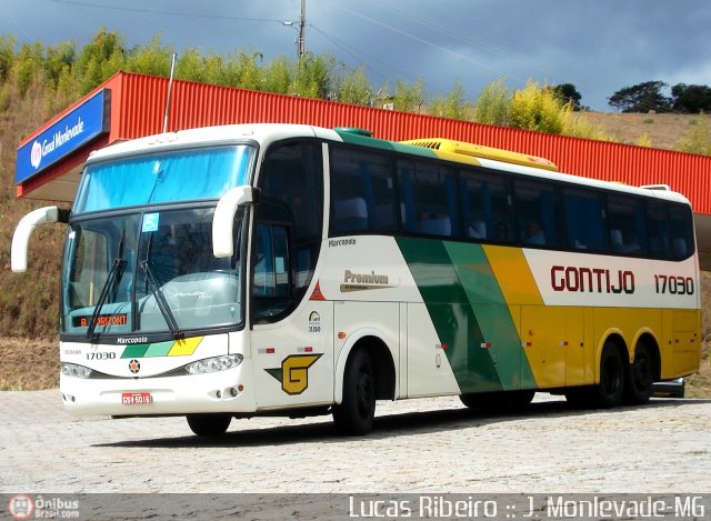 Empresa Gontijo de Transportes 17030 na cidade de João Monlevade, Minas Gerais, Brasil, por Lucas  Ribeiro. Número da foto: #560263.