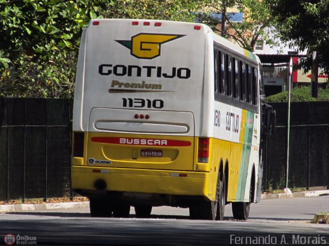 Empresa Gontijo de Transportes 11310 na cidade de São Paulo, São Paulo, Brasil, por Fernando Antunes. Número da foto: #560017.