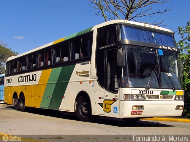 Empresa Gontijo de Transportes 11310 na cidade de São Paulo, São Paulo, Brasil, por Fernando Antunes. Número da foto: #560010.