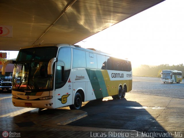Empresa Gontijo de Transportes 17335 na cidade de João Monlevade, Minas Gerais, Brasil, por Lucas  Ribeiro. Número da foto: #560300.