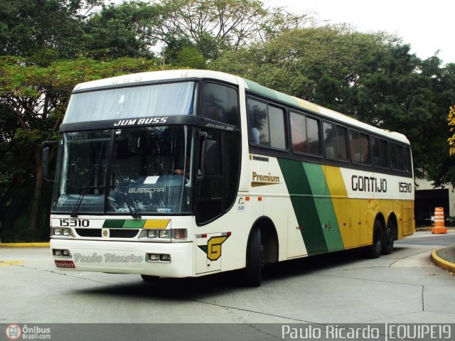 Empresa Gontijo de Transportes 15310 na cidade de São Paulo, São Paulo, Brasil, por Paulo Ricardo. ID da foto: 561664.