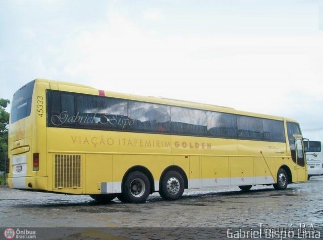 Viação Itapemirim 45333 na cidade de Jequié, Bahia, Brasil, por Gabriel Bispo. Número da foto: #561526.
