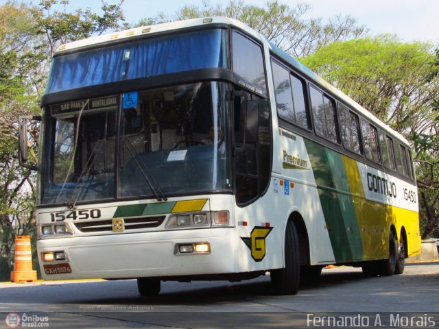 Empresa Gontijo de Transportes 15450 na cidade de São Paulo, São Paulo, Brasil, por Fernando Antunes. Número da foto: #562054.