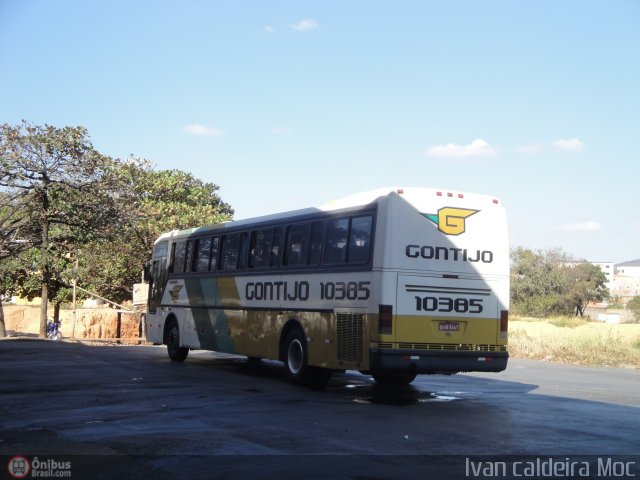 Empresa Gontijo de Transportes 10385 na cidade de Montes Claros, Minas Gerais, Brasil, por Ivan Caldeira Moc. ID da foto: 561224.