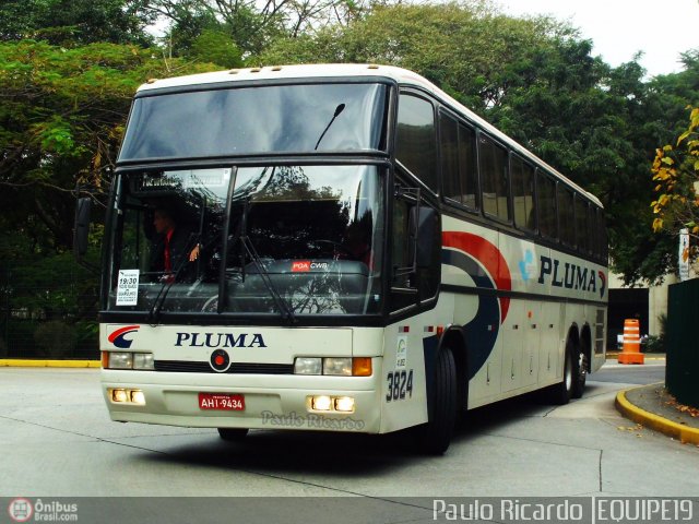 Pluma Conforto e Turismo 3824 na cidade de São Paulo, São Paulo, Brasil, por Paulo Ricardo. ID da foto: 561660.