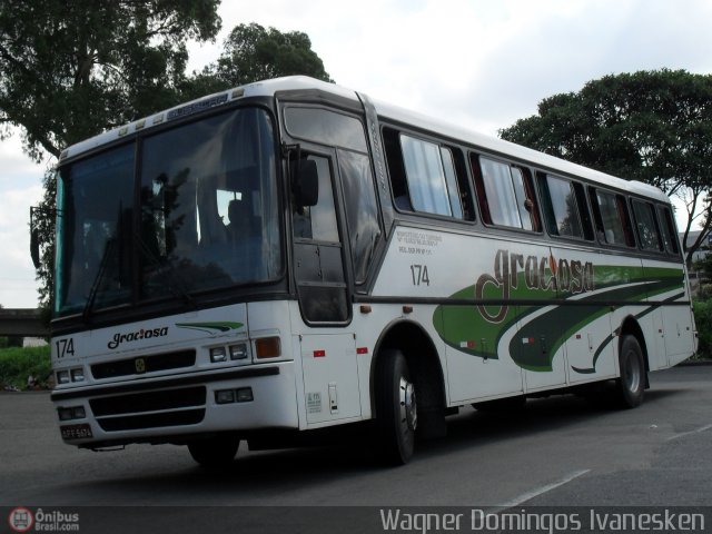 Viação Graciosa 174 na cidade de Curitiba, Paraná, Brasil, por Wagner Domingos Ivanesken. Número da foto: #562816.