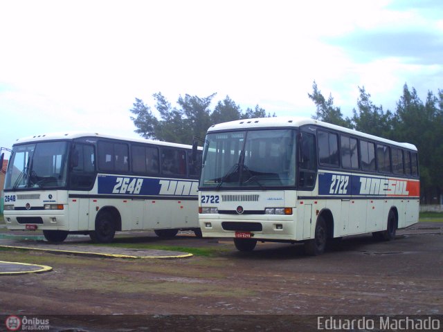 Unesul de Transportes 2722 na cidade de Cidreira, Rio Grande do Sul, Brasil, por Eduardo Machado. Número da foto: #563497.