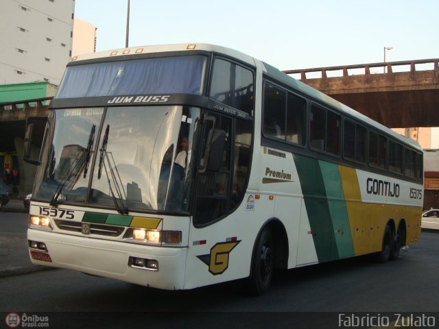 Empresa Gontijo de Transportes 15375 na cidade de Belo Horizonte, Minas Gerais, Brasil, por Fabricio do Nascimento Zulato. ID da foto: 563374.