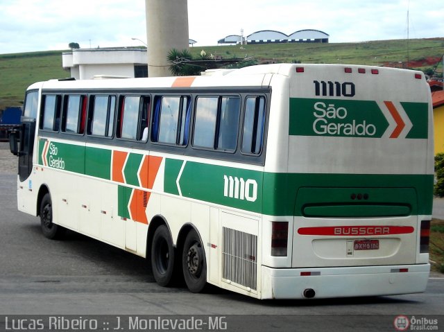 Cia. São Geraldo de Viação 11110 na cidade de João Monlevade, Minas Gerais, Brasil, por Lucas  Ribeiro. Número da foto: #562928.