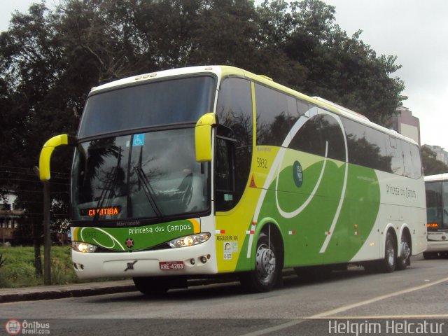 Expresso Princesa dos Campos 5932 na cidade de Curitiba, Paraná, Brasil, por Helgrim Ferreira. Número da foto: #562912.