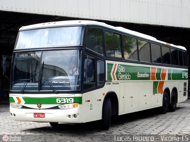 Cia. São Geraldo de Viação 6319 na cidade de Vitória, Espírito Santo, Brasil, por Lucas  Ribeiro. Número da foto: #562903.