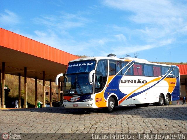 Expresso União 10170 na cidade de João Monlevade, Minas Gerais, Brasil, por Lucas  Ribeiro. Número da foto: #564237.
